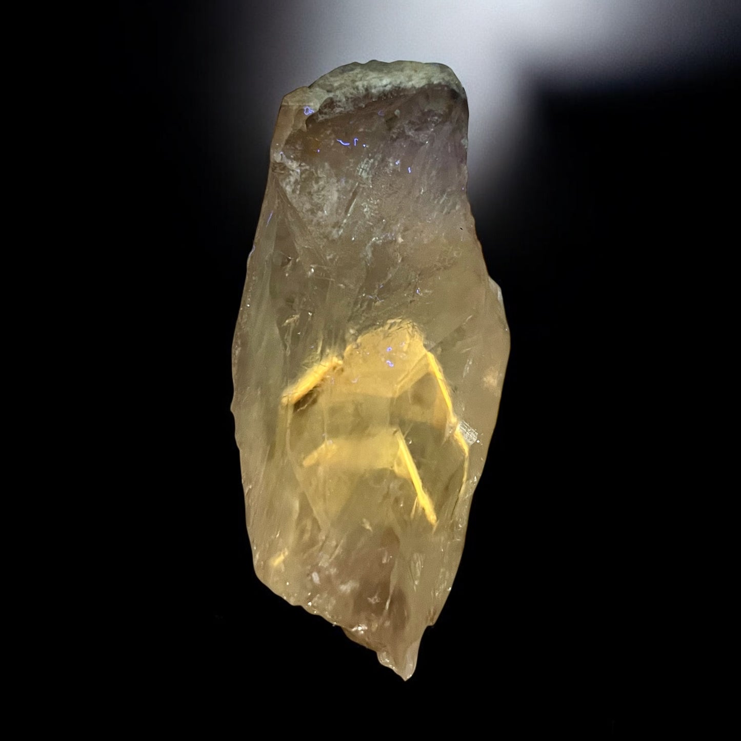 Amethyst Root with UV Reactive Phantoms (Possible Powellite- Pending Lab Results) 1/18