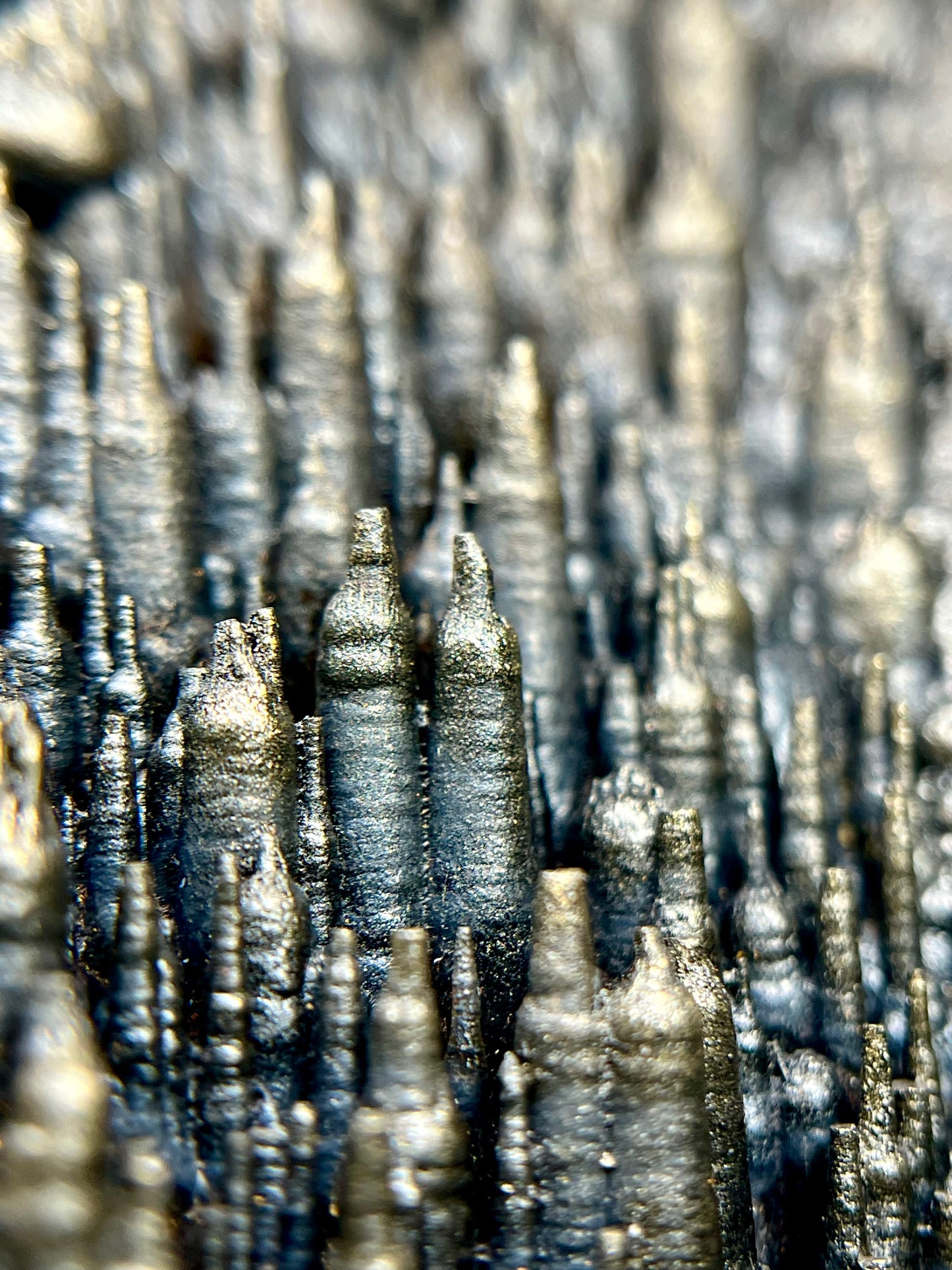 Golden Goethite Stalactite (C) *RARE