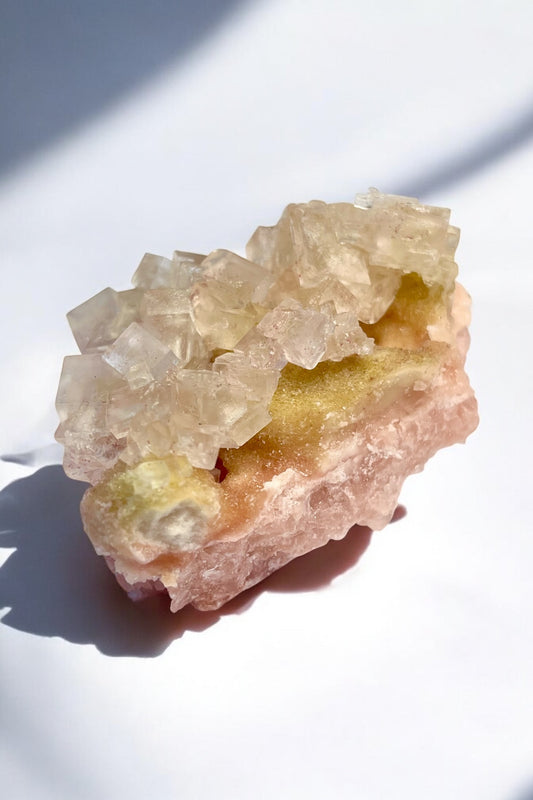 NEW FIND Bi-Colored Pink & Green Halite (D)