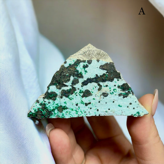 Druzy Chrysocolla x Malachite (A)