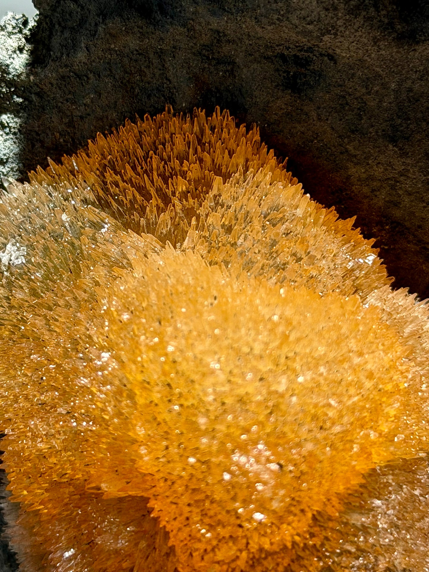 Orange Calcite Crystal Clusters- Đắk Nông Province, Vietnam | River Walkers Minerals