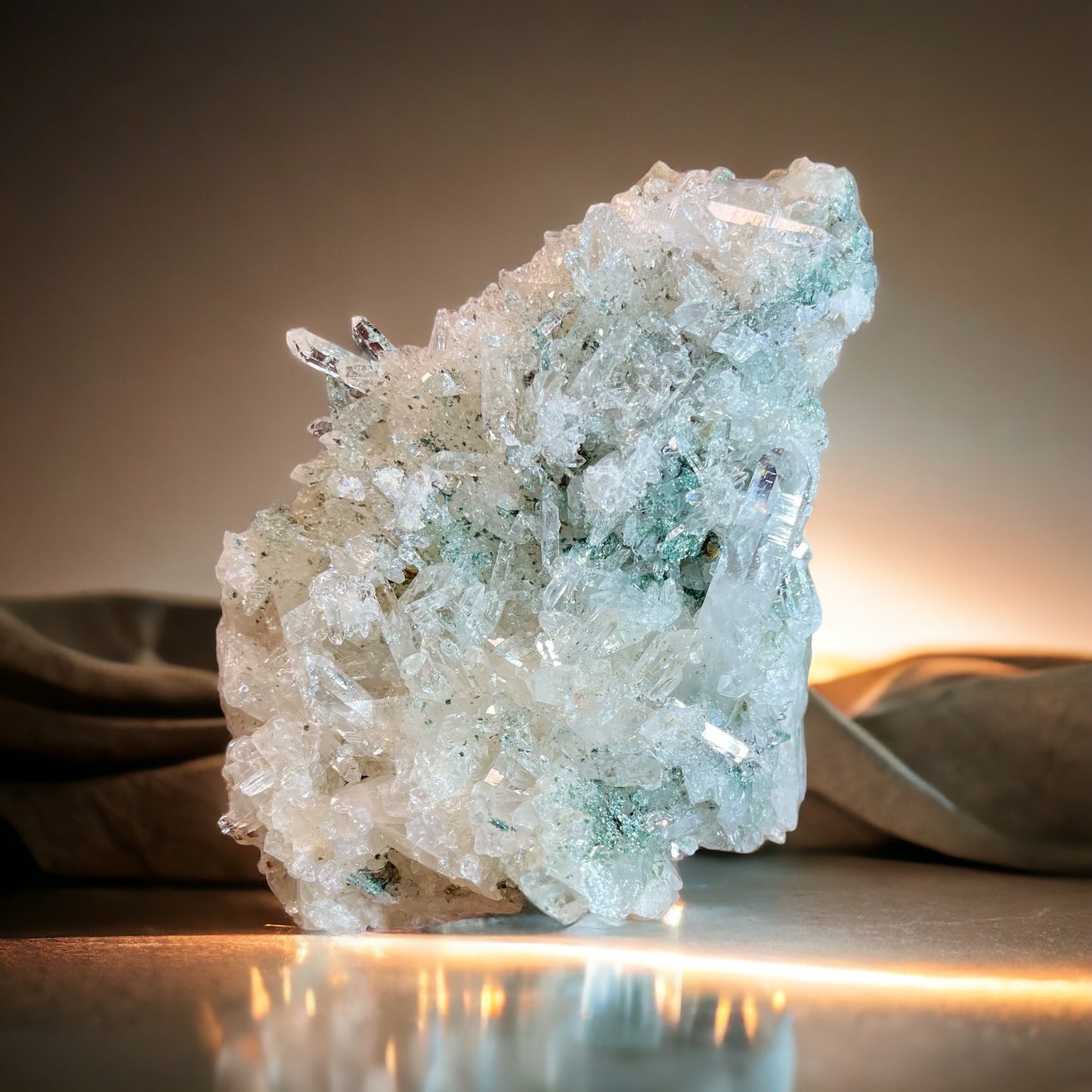 Fuchsite Colombian Quartz *Self-Standing