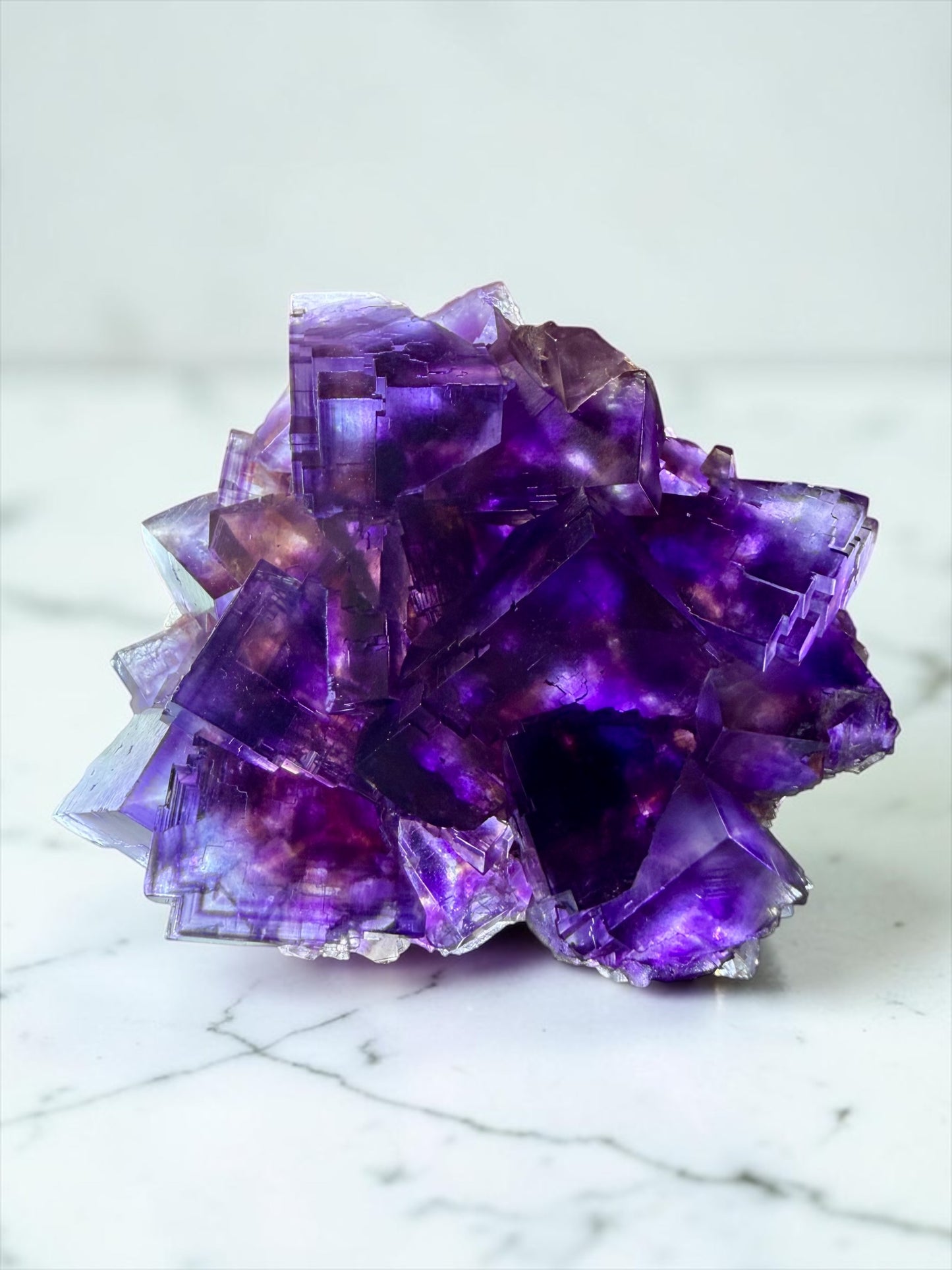 Vibrant Spanish Fluorite- Berbes | River Walkers Minerals
