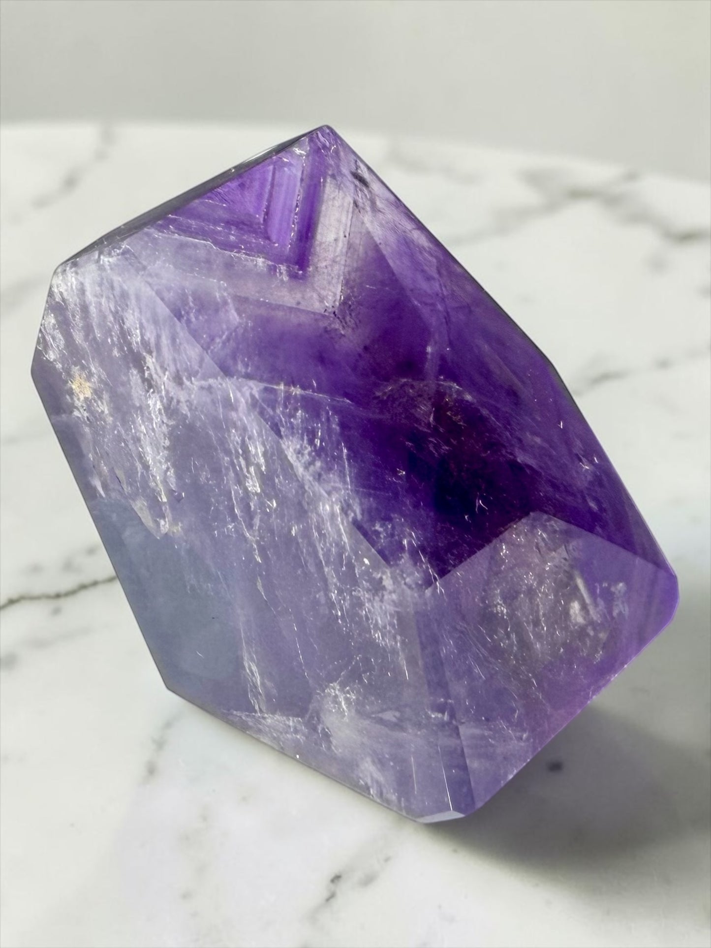Phantom Amethyst Freeform- Brazil | River Walkers Minerals