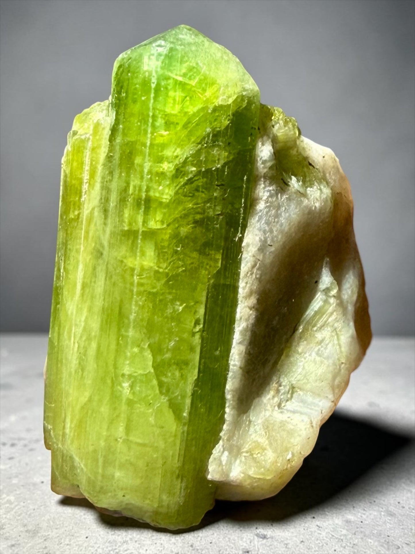 Watermelon Tourmaline on Quartz- Himalaya Mine, Cali | River Walkers Minerals