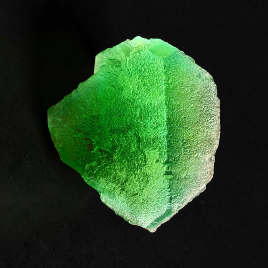 Single Octahedral Fluorite With Blue Zoning - Milpo Atacocha | River Walkers Minerals