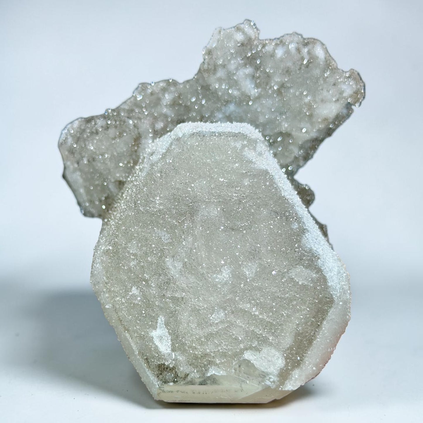 Hexagonal Calcite With Druzy Quartz- Uruguay | River Walkers Minerals