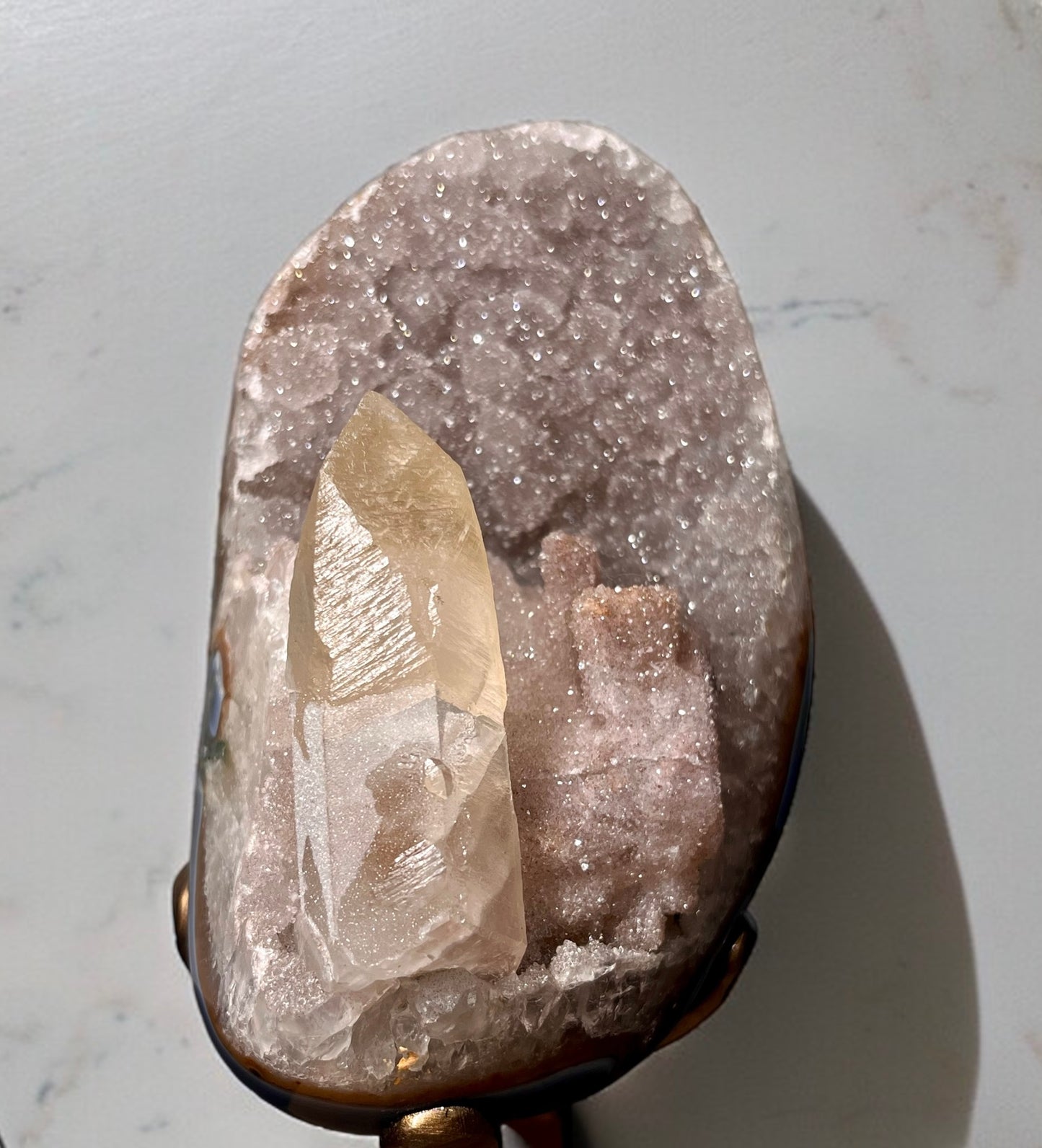 𝐓𝐡𝐞 𝐀𝐦𝐞𝐭𝐡𝐲𝐬𝐭 𝐀𝐫𝐜𝐡𝐢𝐯𝐞 | Uruguayan Pink Sugar Amethyst x Calcite