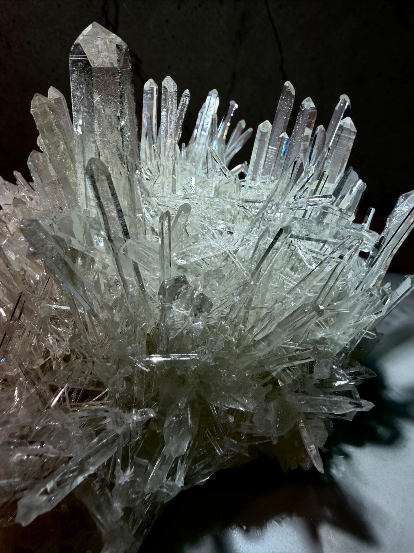 Exceptional Needle Quartz Cluster- Colombia | River Walkers Minerals