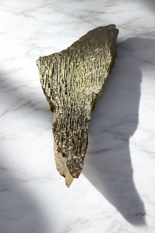Golden Goethite Stalactite (C) *RARE