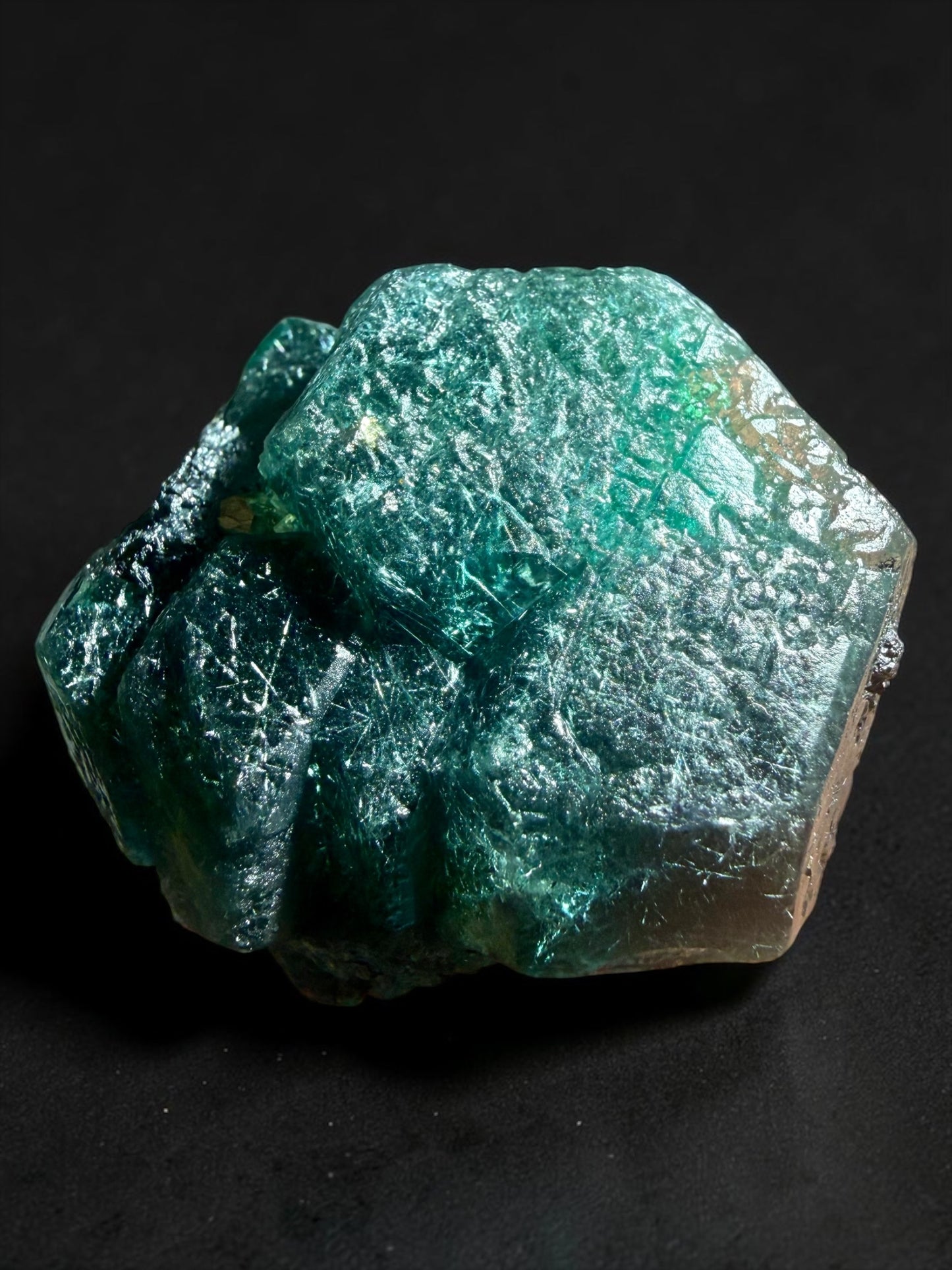 Hydrothermally Etched Blue/Green Fluorite with Boulangerite, Pyrite & Galena- River Walkers Minerals