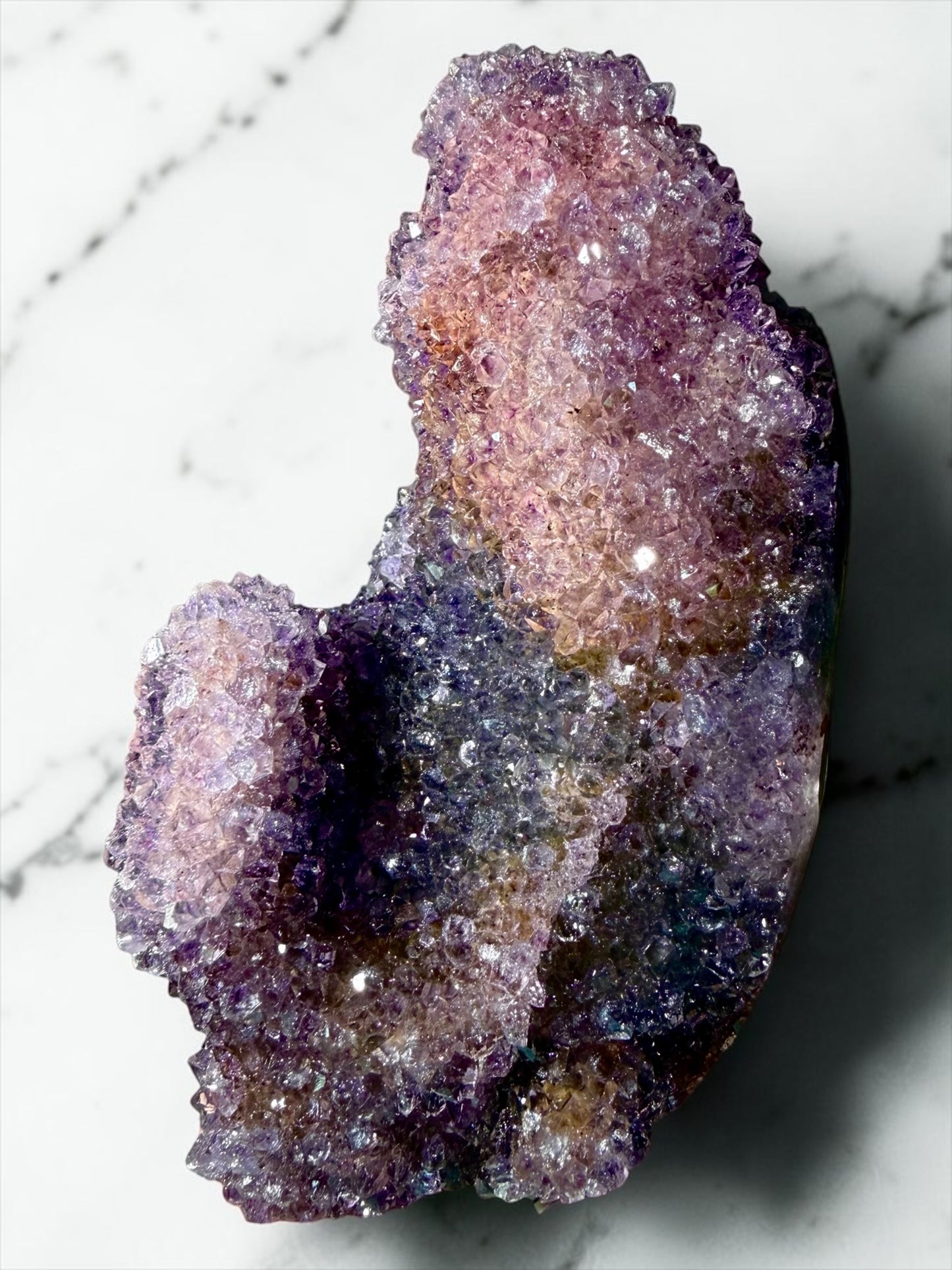“Galaxy” Amethyst with Agate- Uruguay | River Walkers Minerals