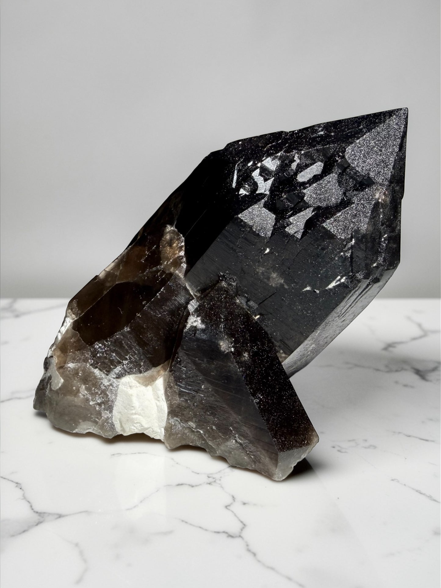 Natural Ultra Dark Smoky Quartz- Vietnam | River Walkers Minerals