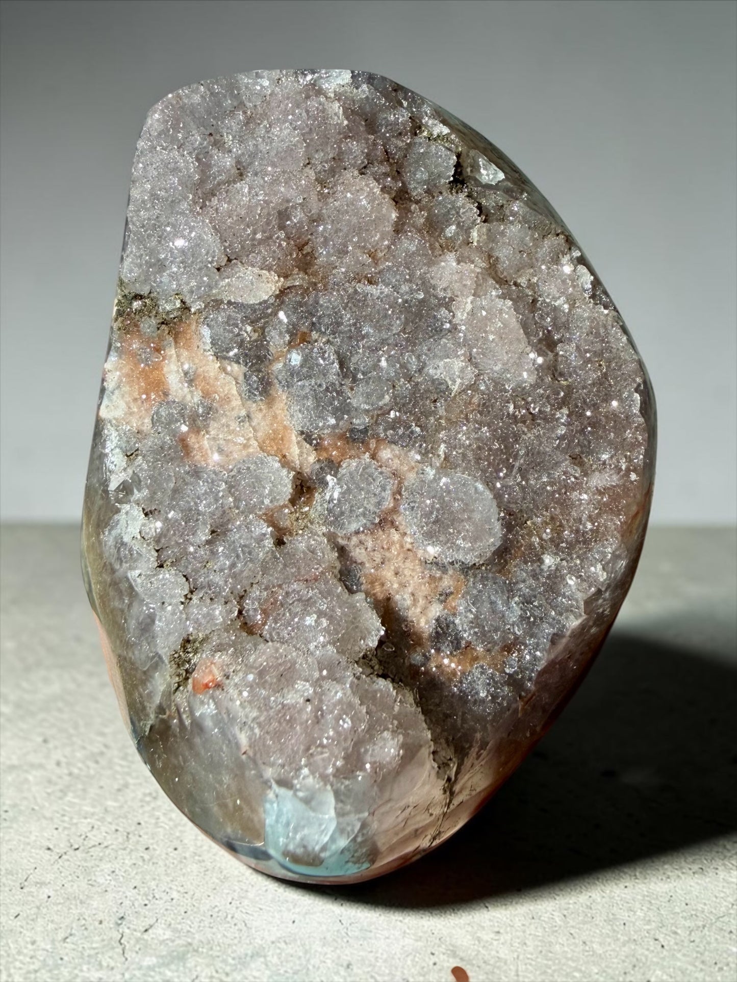 Druzy Lavender/Peach Amethyst- Uruguay | River Walkers Minerals