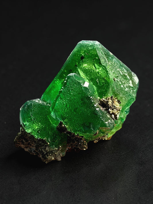 Exceptional Fluorite With Pyrite Inclusions - Milpo Atacocha | River Walkers Minerals