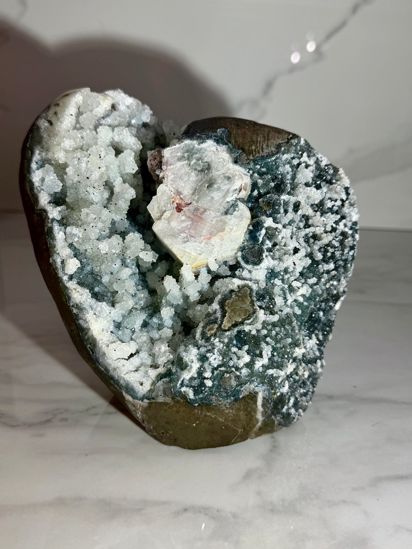 Quartz Stalactites With Calcite- Uruguay | River Walkers Minerals