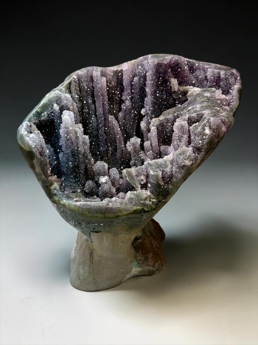 Massive Amethyst Stalactite Statement Piece- Uruguay | River Walkers Minerals