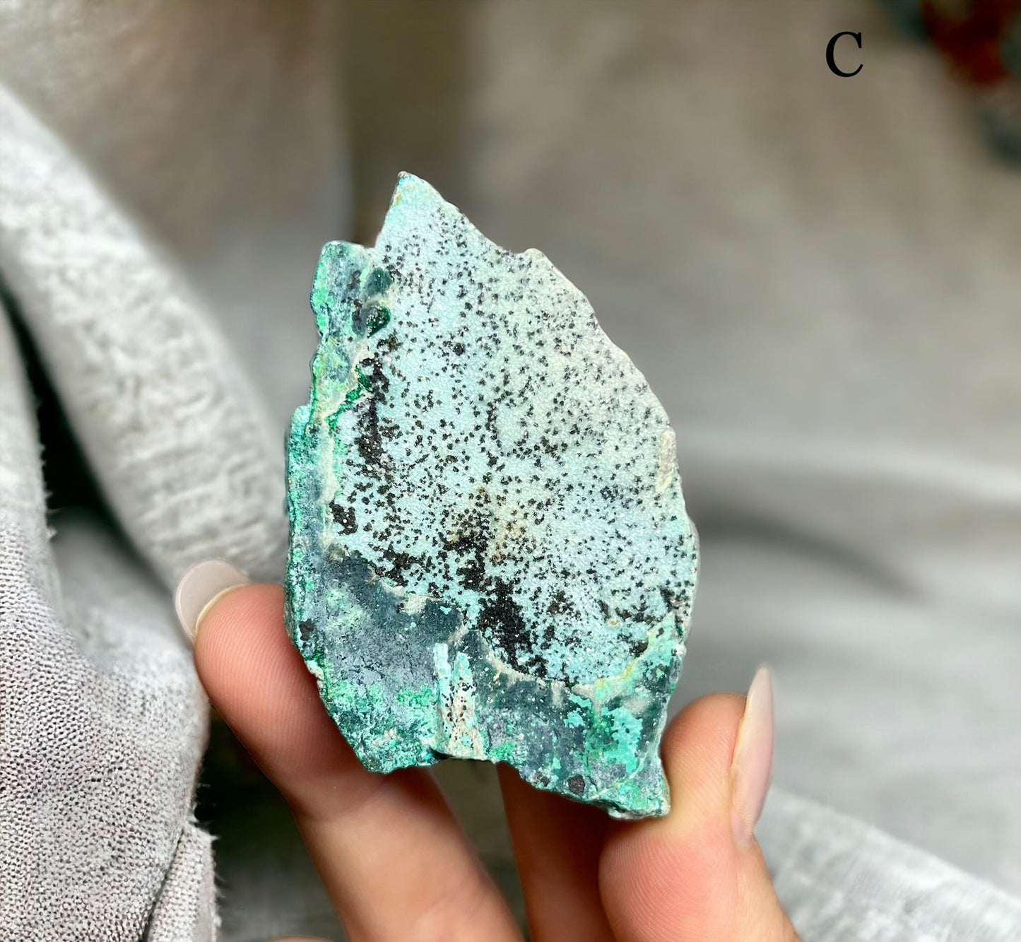 Druzy Chrysocolla x Malachite (C)