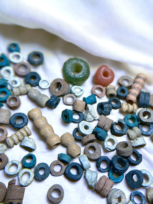 Egyptian Faience & Clay Beads