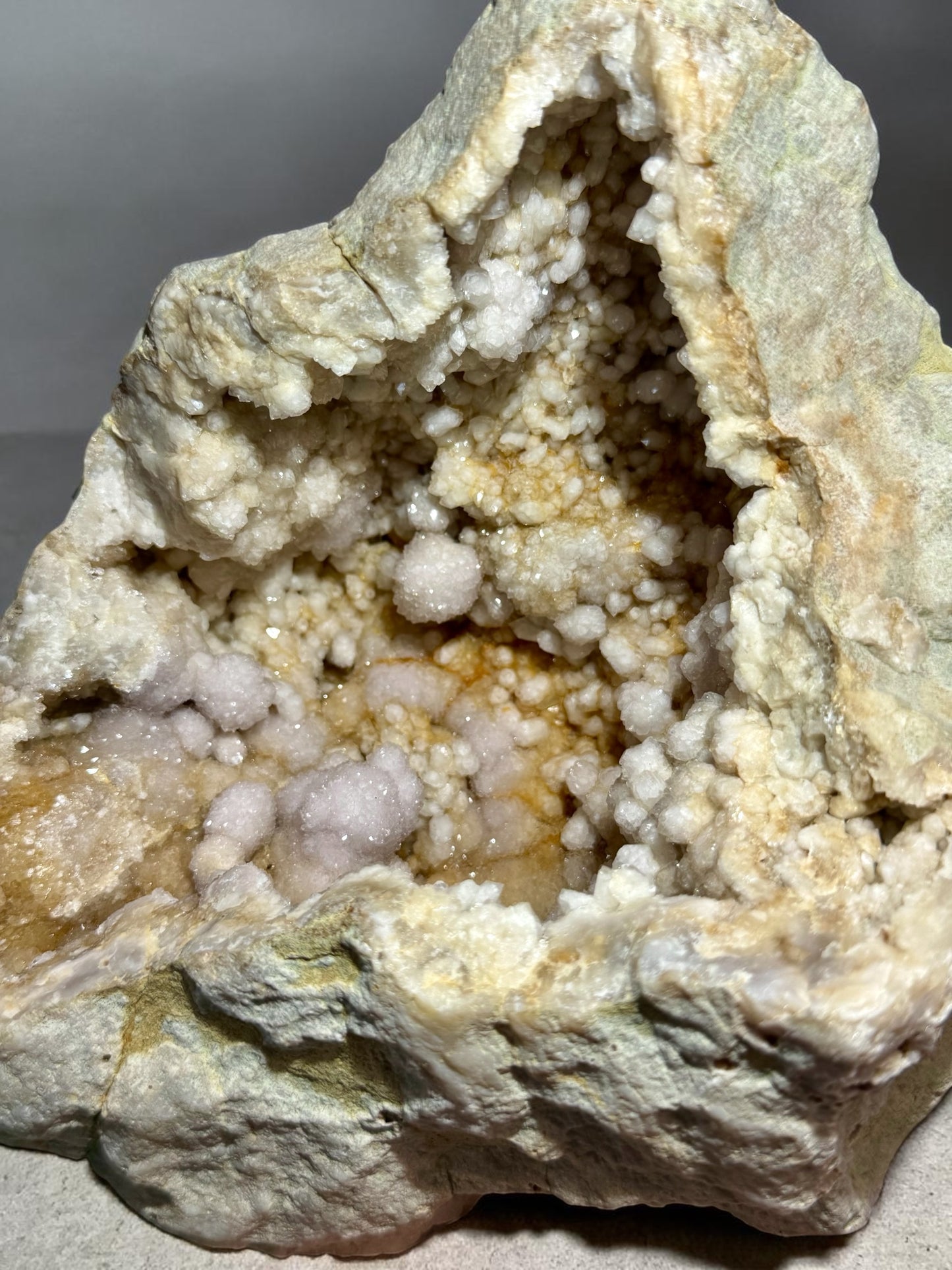 Large Multi-Colored Geode- Brazil | River Walkers Minerals