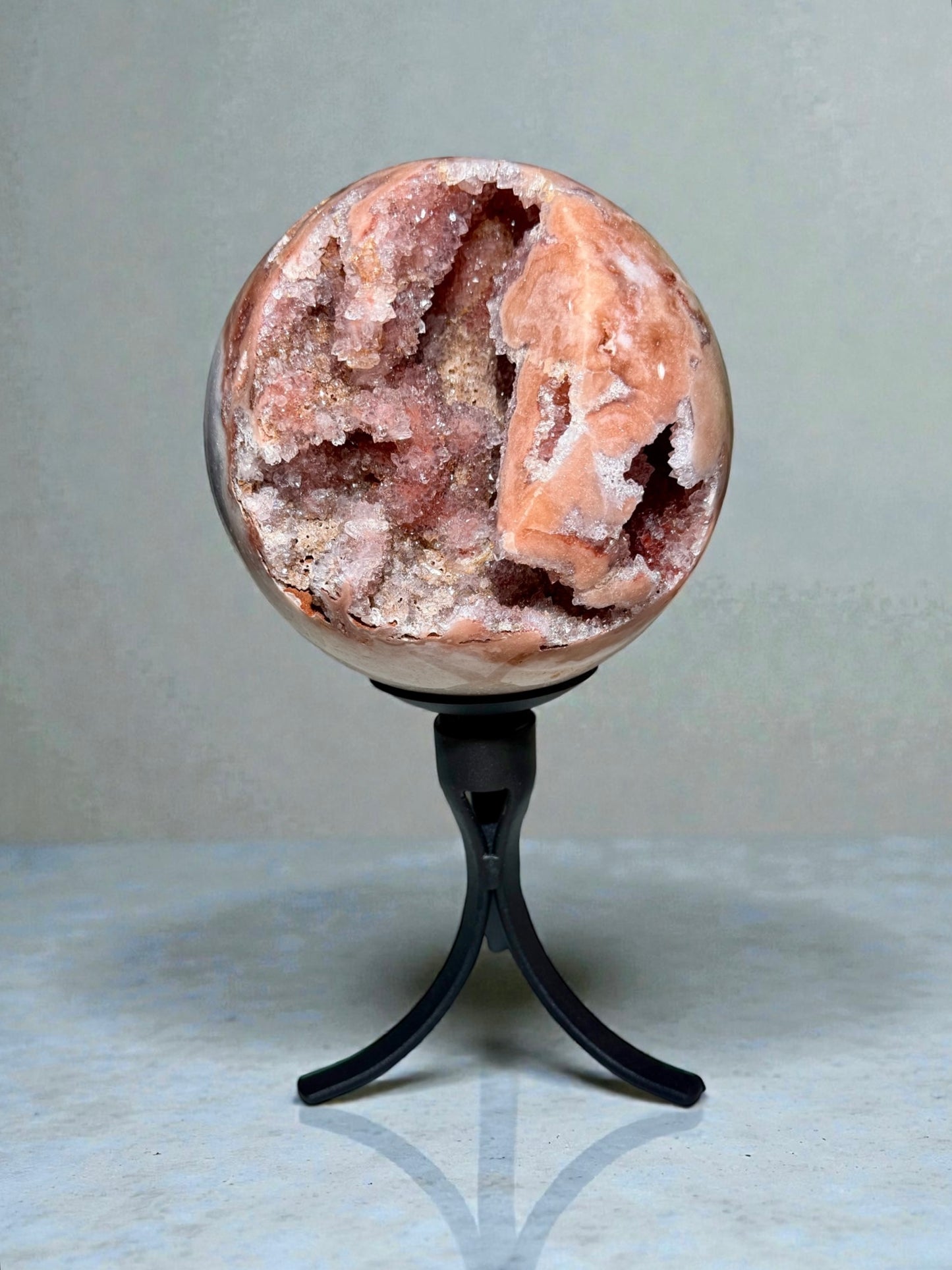 Pink Amethyst Sphere XL- Brazil | River Walkers Minerals