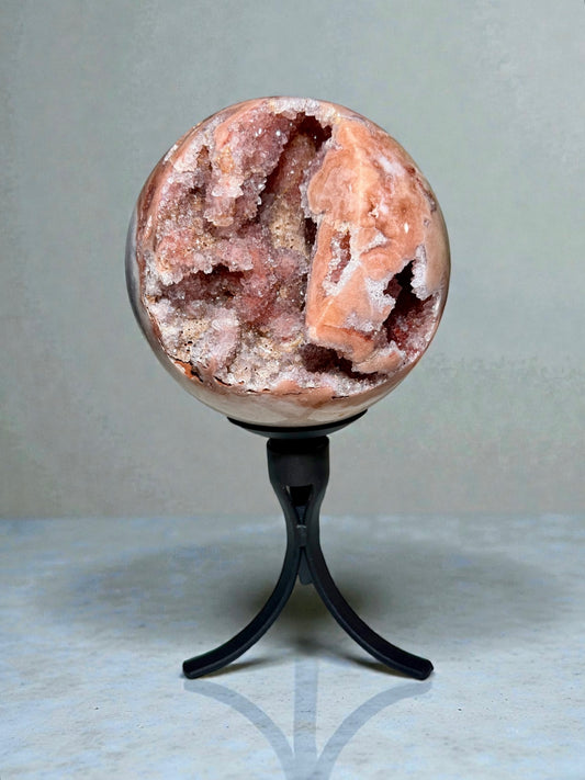 Pink Amethyst Sphere XL- Brazil | River Walkers Minerals