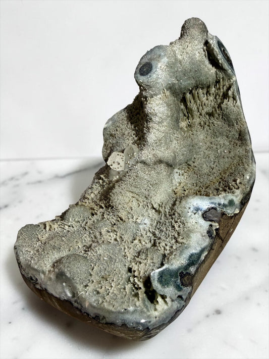 Large Jasper Stalactites with UV Calcite, Pyrite- Uruguay | River Walkers Minerals