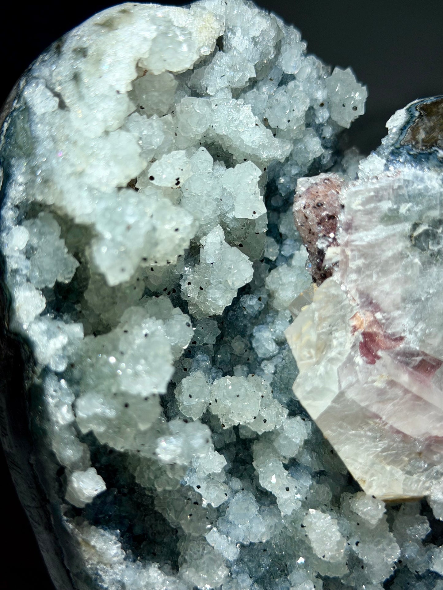 Quartz Stalactites With Calcite- Uruguay | River Walkers Minerals