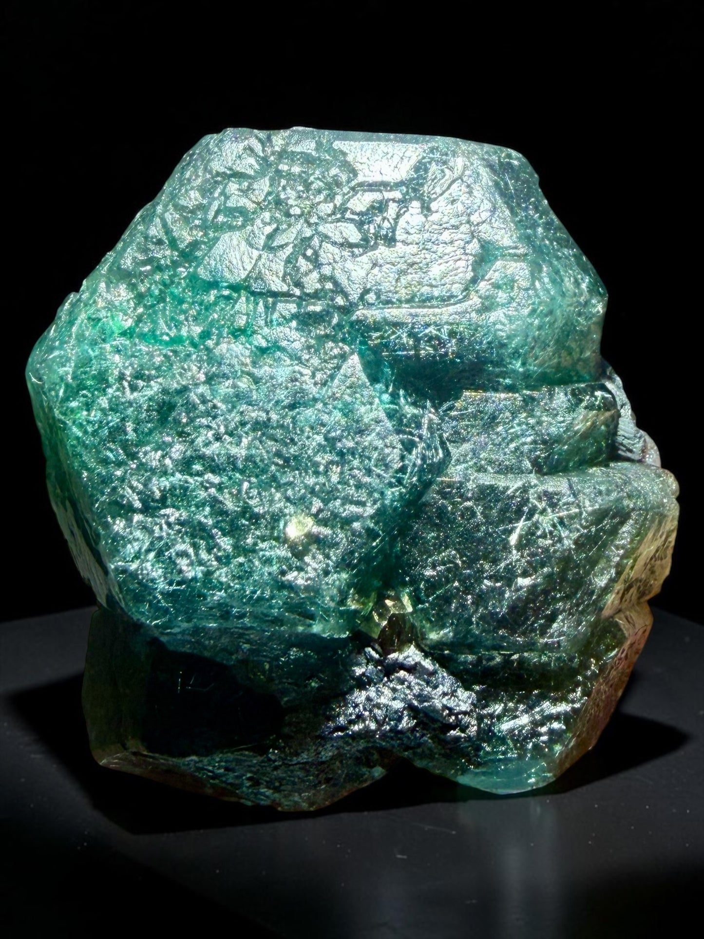 Hydrothermally Etched Blue/Green Fluorite with Boulangerite, Pyrite & Galena- River Walkers Minerals
