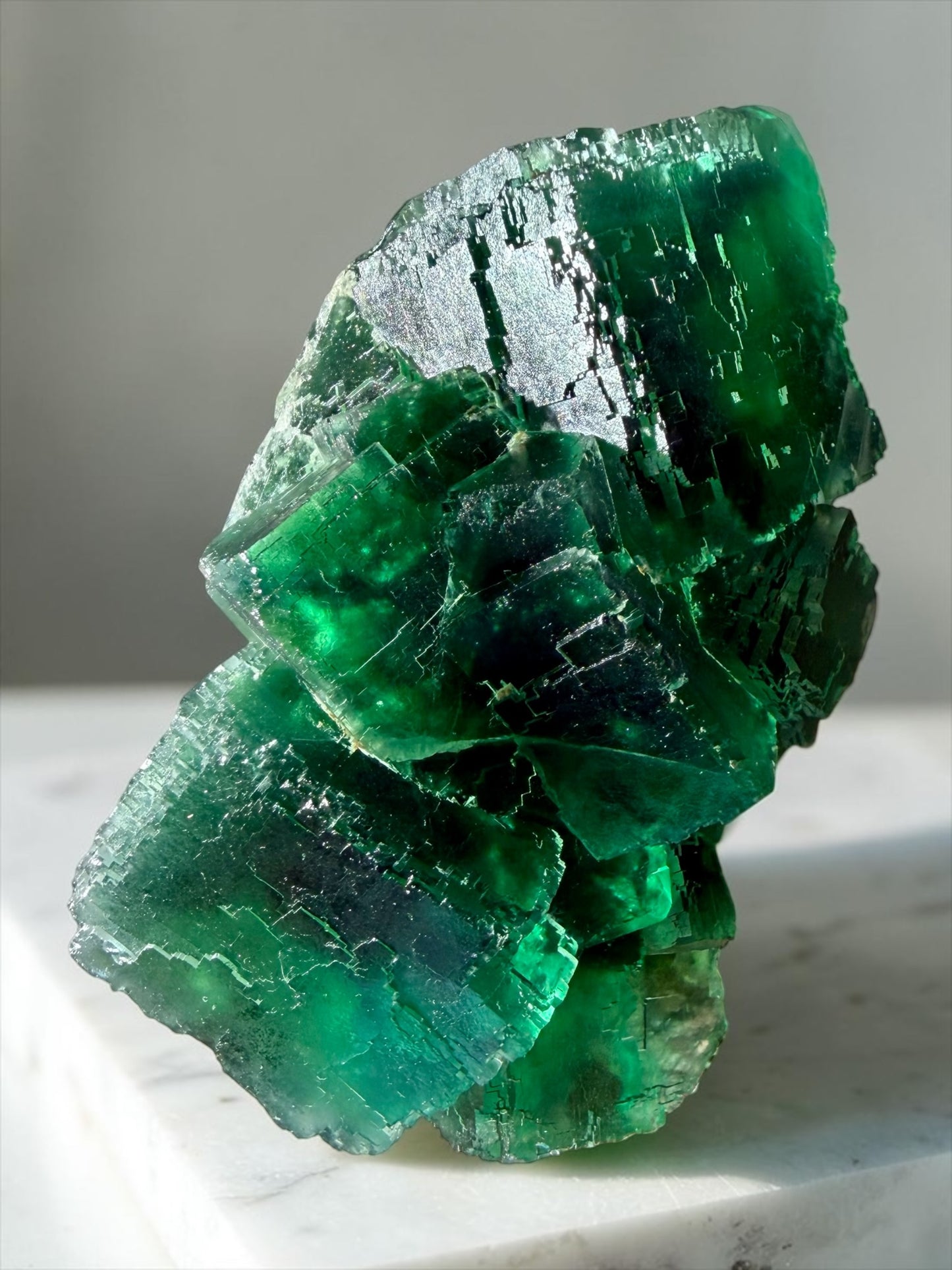 Blue Ray Fluorite- Namibia | River Walkers Minerals