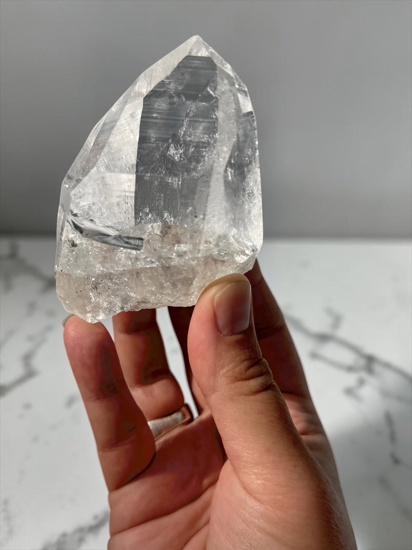 Top Notch Optical Quartz- Peñas Blancas | River Walkers Minerals