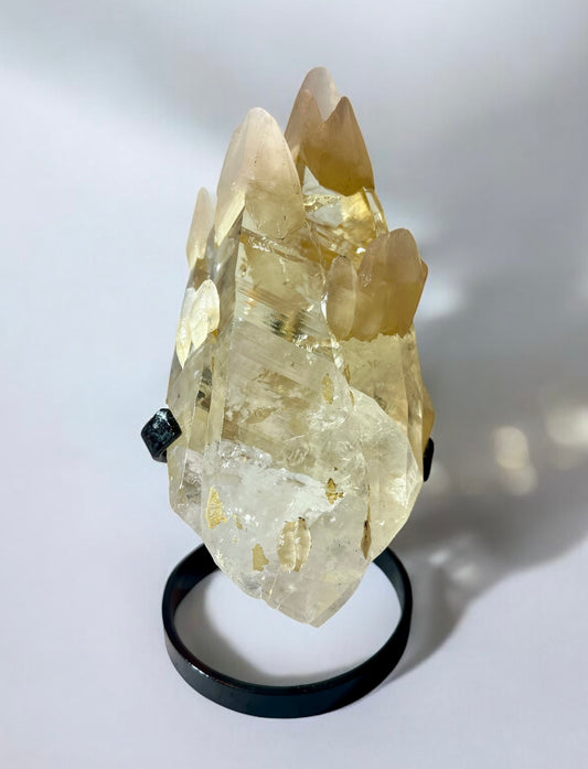 URUGUAY COLLECTION- Gem Calcite With Custom Stand