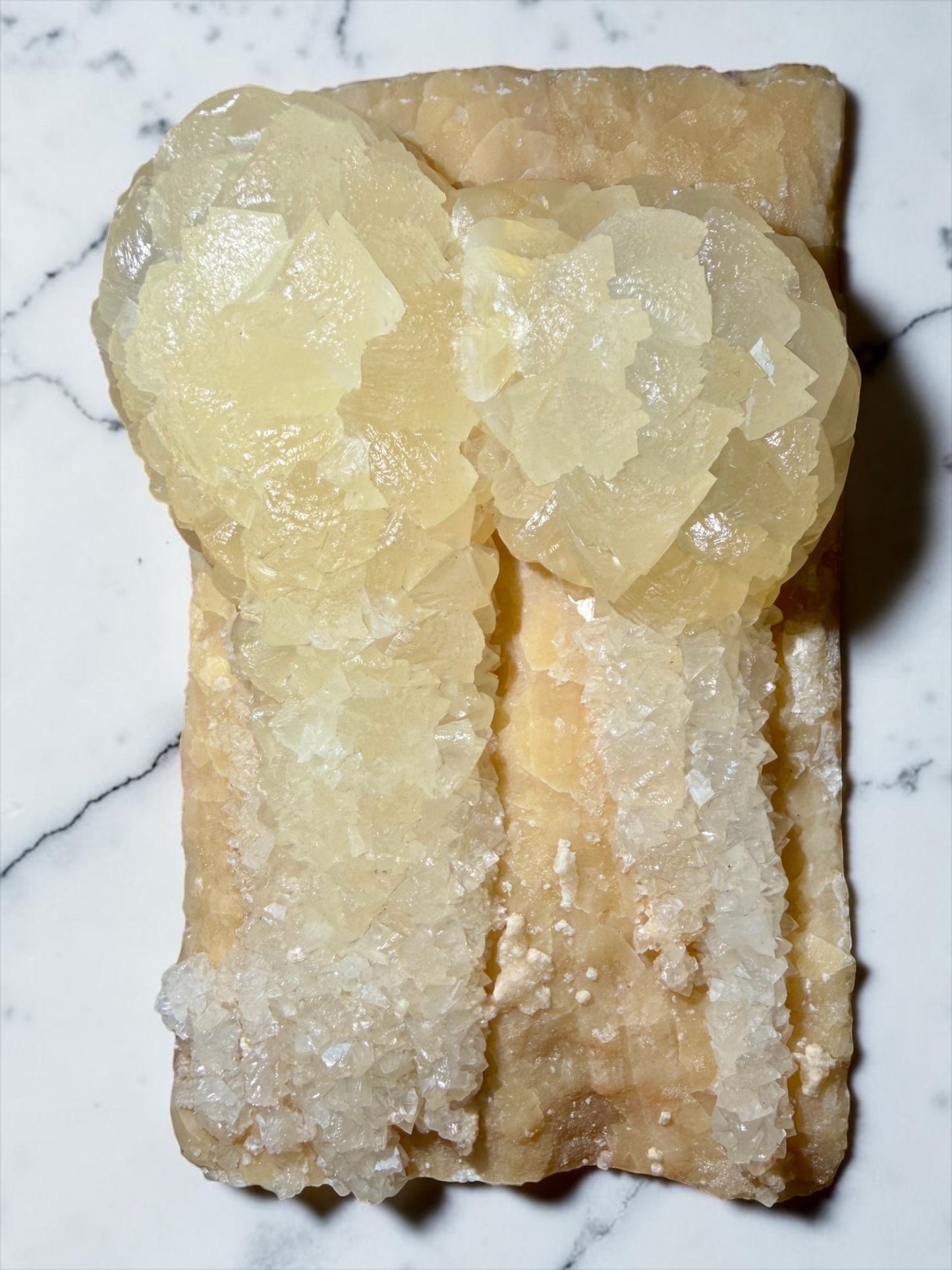“Drippy” Calcite with Bright UV & Phosphorescence- Yunnan | River Walkers Minerals