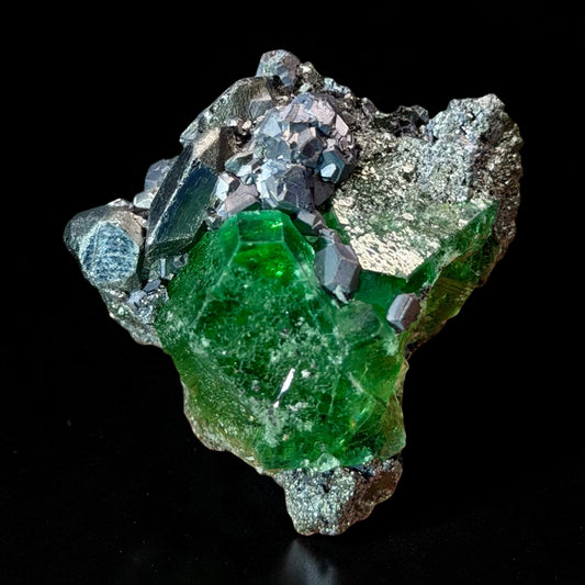Fluorite x Galena x Pyrite - Milpo Atacocha | River Walkers Minerals