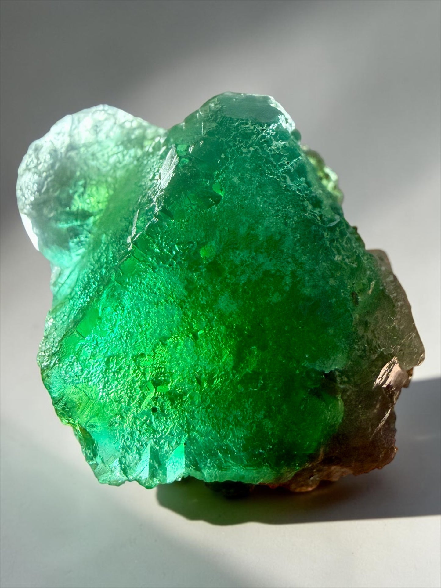 Octahedral Fluorite with Pyrite Inclusions, Galena & Quartz- Peru | River Walkers Minerals