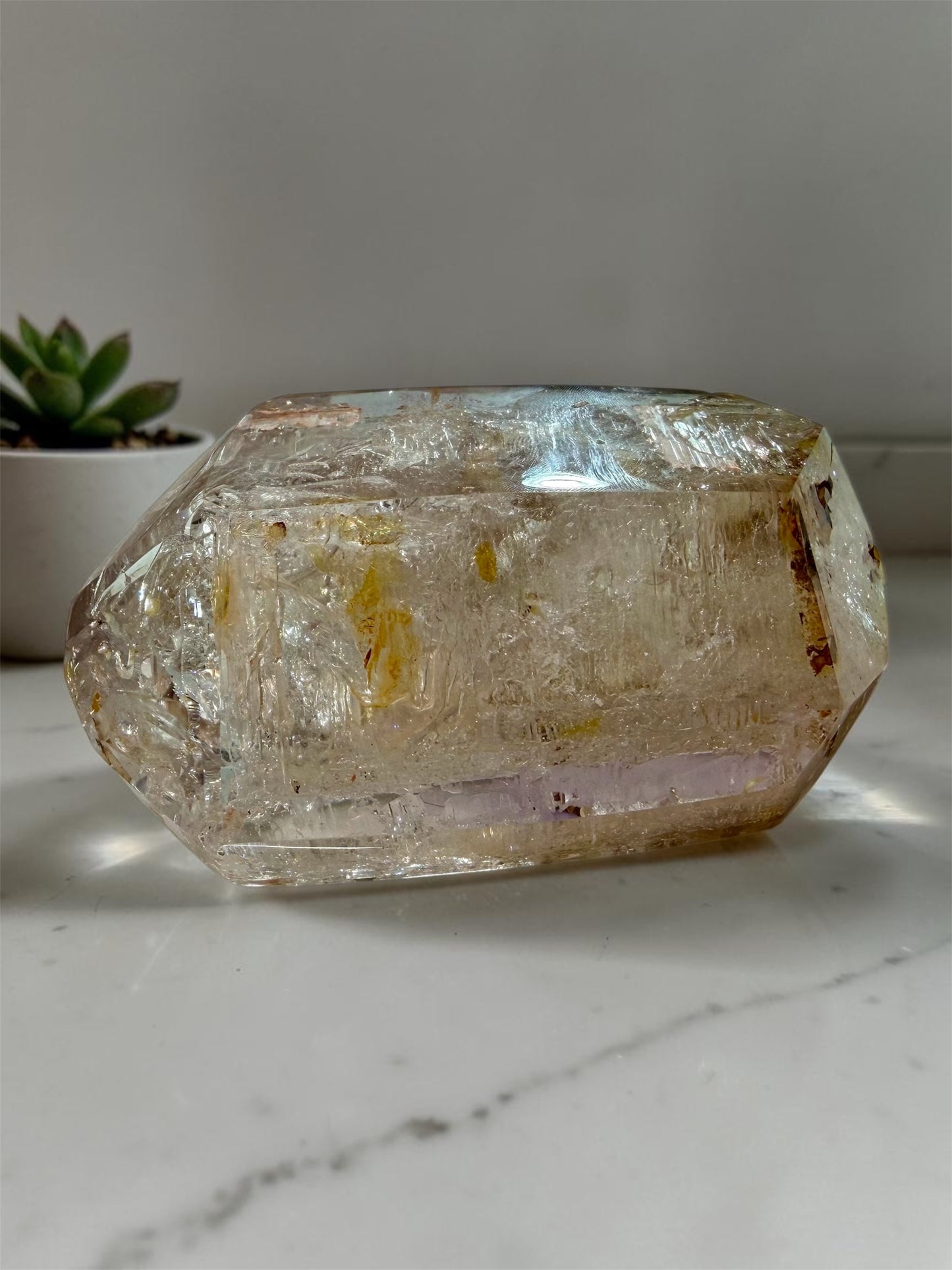 World-Class Enhydro Quartz With Multiple Large Bubbles- Madagascar | River Walkers Minerals