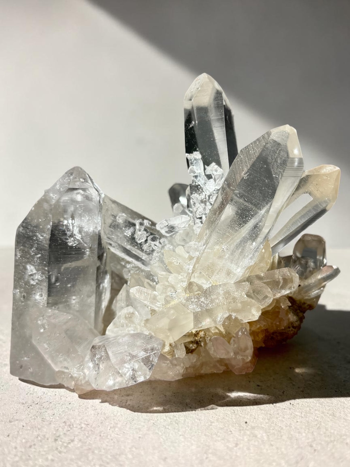 Museum-Grade Clear Quartz Cluster- Vietnam | River Walkers Minerals
