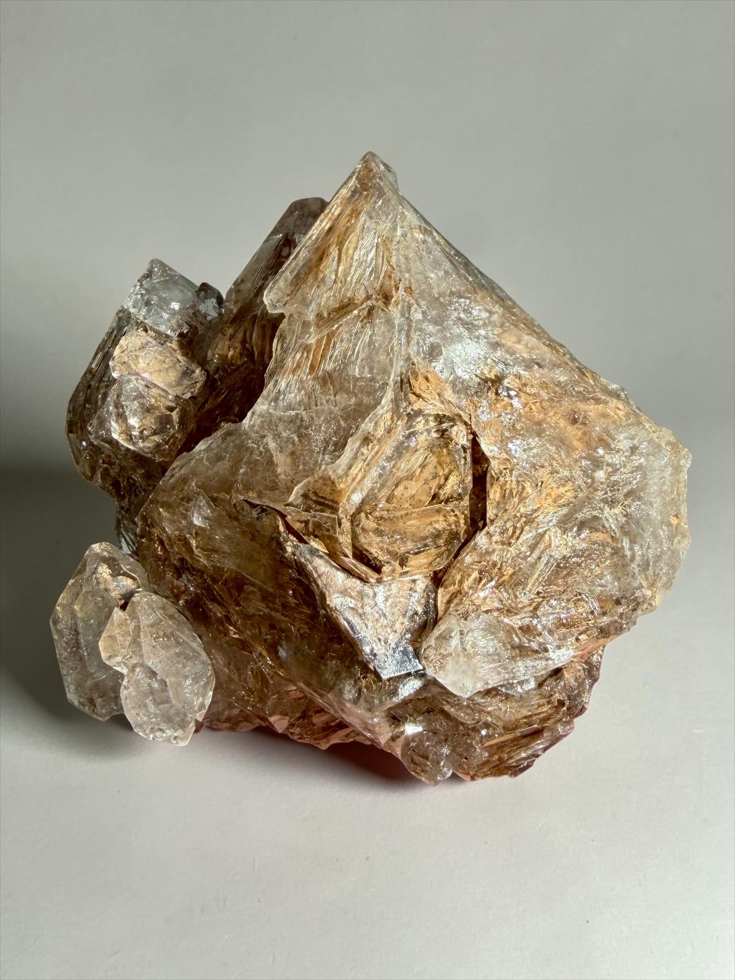 Large Fenster Quartz with Clay Inclusions– Laos | River Walkers Minerals