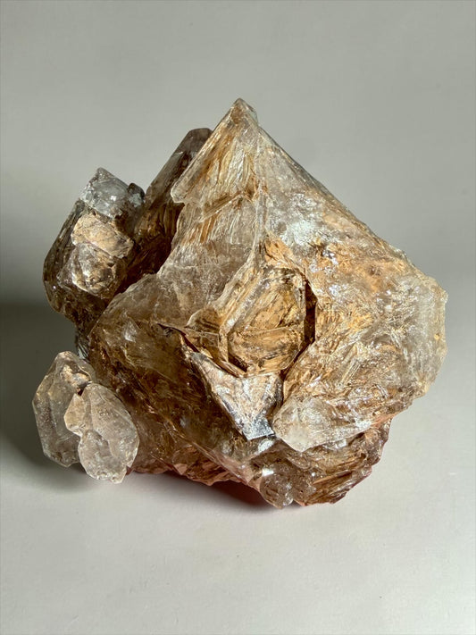 Large Fenster Quartz with Clay Inclusions– Laos | River Walkers Minerals