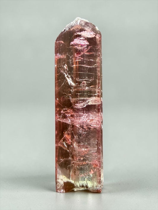Peachy Pink Elbaite Tourmaline- São José da Safira | River Walkers Minerals
