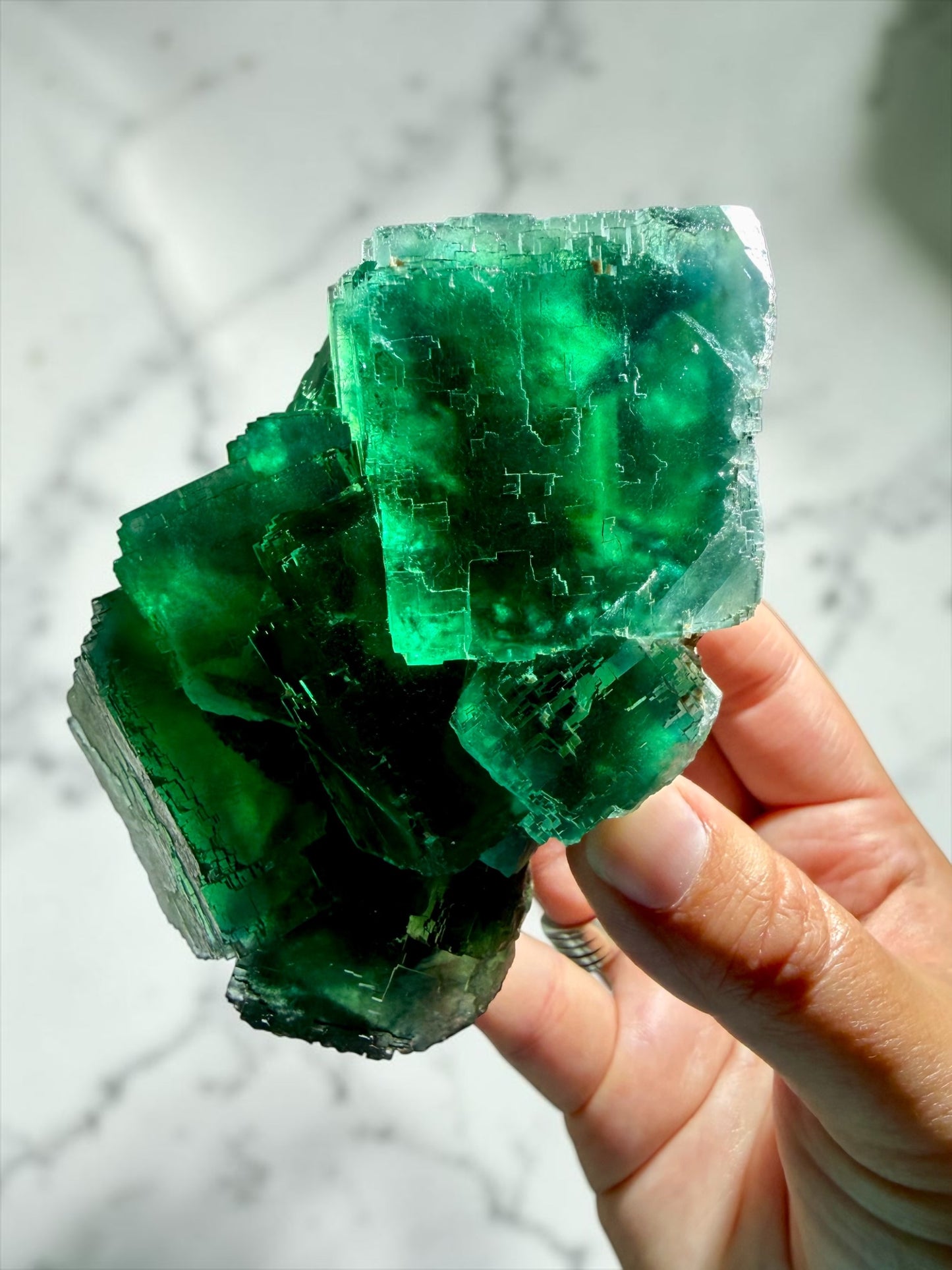 Blue Ray Fluorite- Namibia | River Walkers Minerals