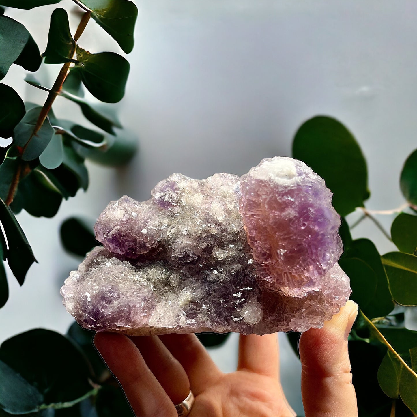 Pink, Purple, & Yellow Fluorite *Rare Formation