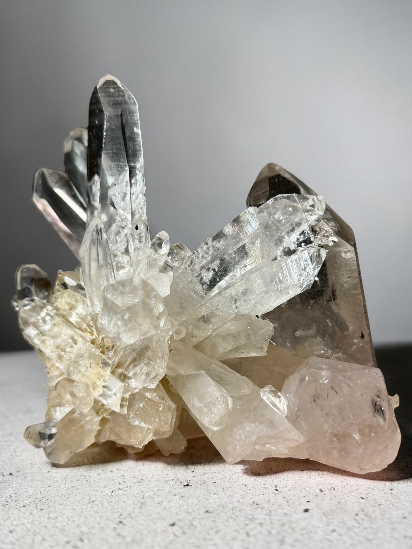 Museum-Grade Clear Quartz Cluster- Vietnam | River Walkers Minerals