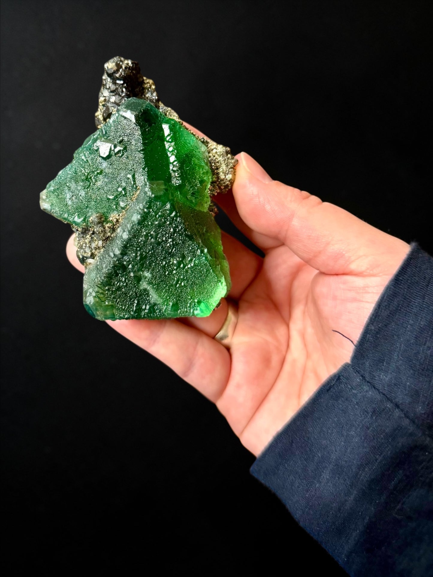 Top Notch Fluorite x Sulfides - Milpo Atacocha | River Walker Minerals