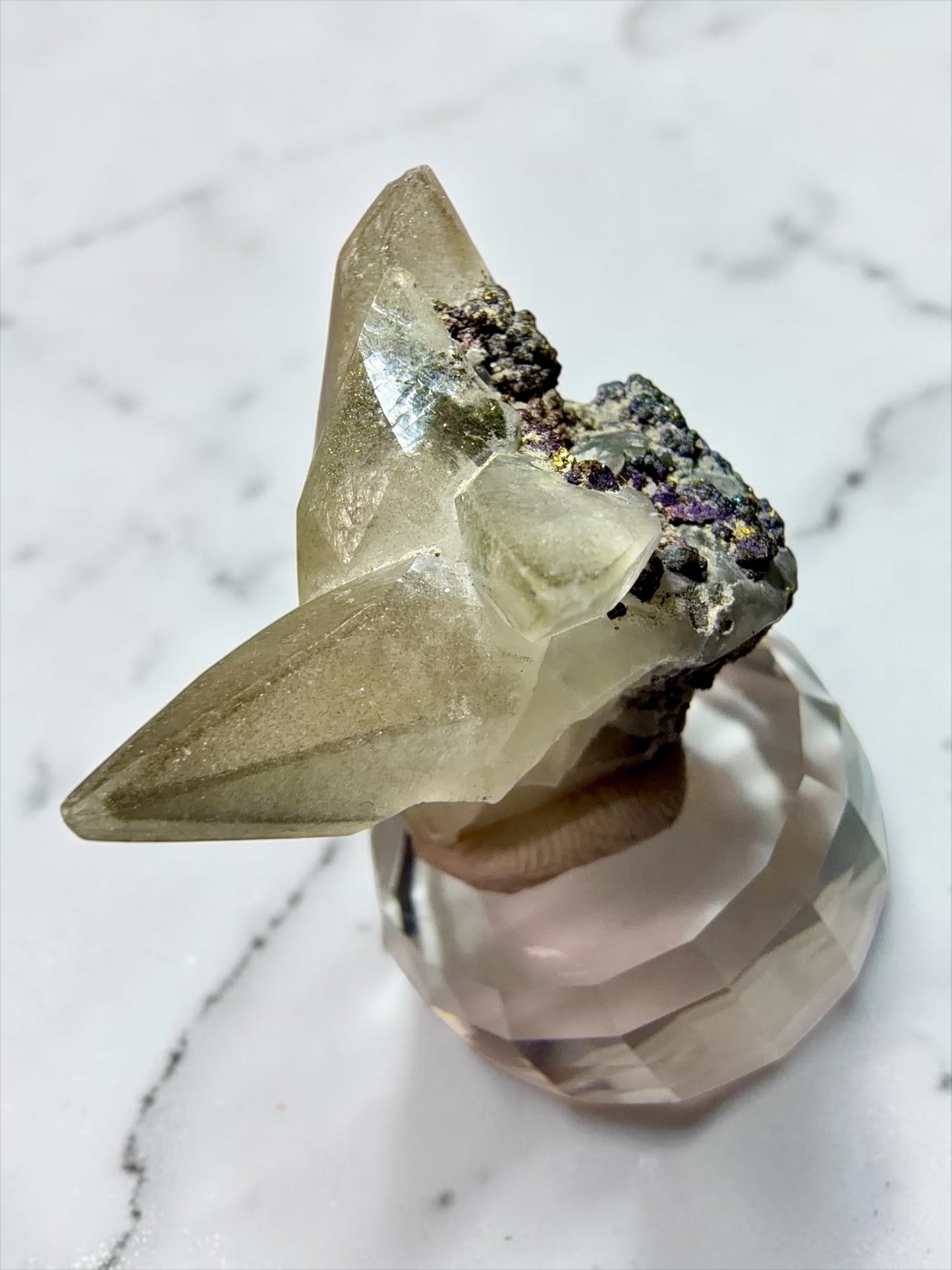 Dragon Scale Calcite with Chalcopyrite- Sweetwater Mine | River Walkers Minerals