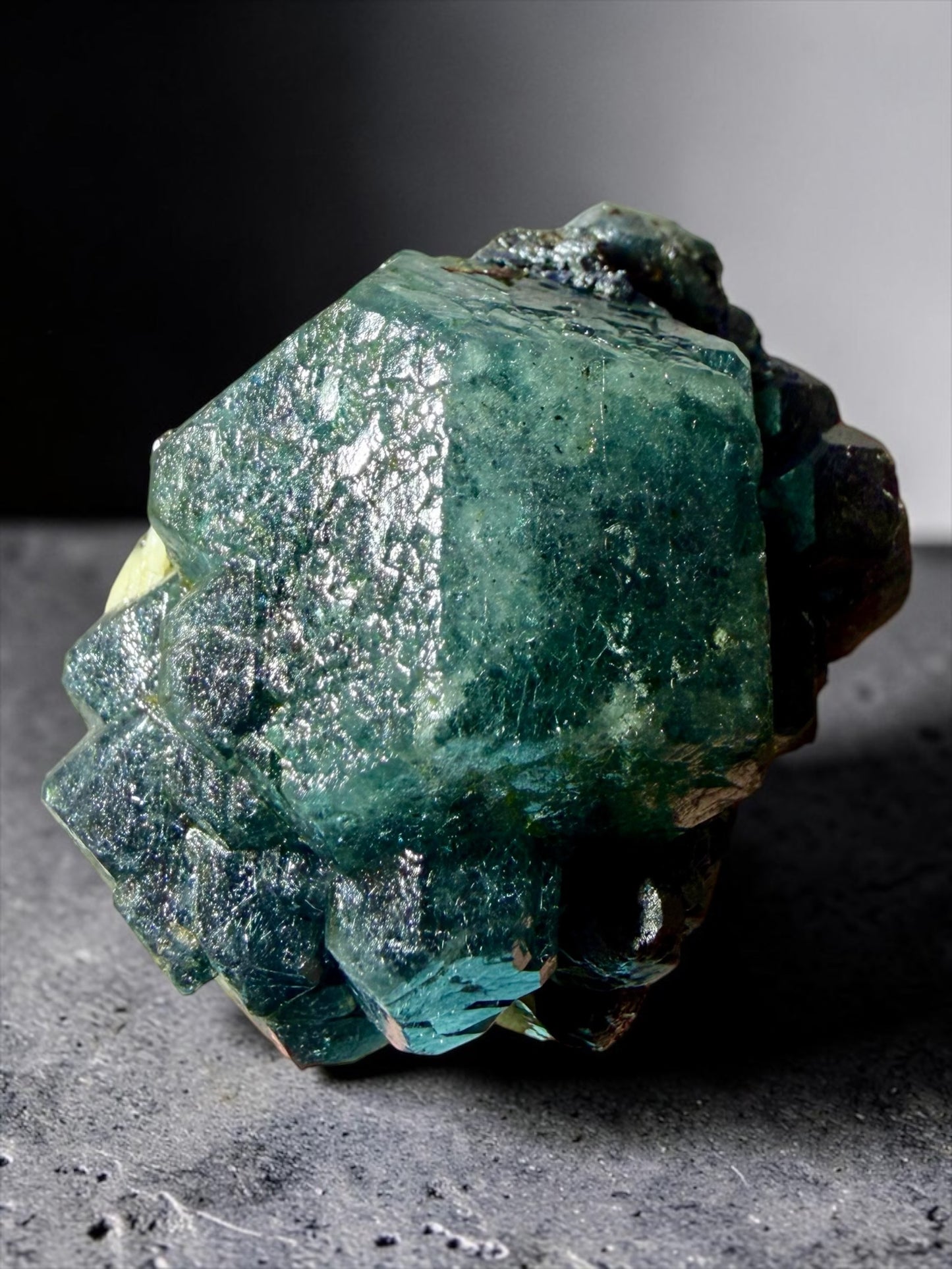 Fluorite withBoulangerite inclusions & Geochronite, Galena, Pyrite, Calcite- Peru | River Walkers Minerals