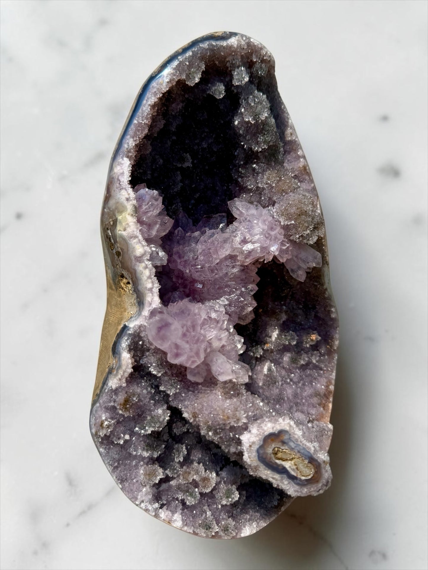 Statement Amethyst x Chlorite- Brazil | River Walkers Minerals