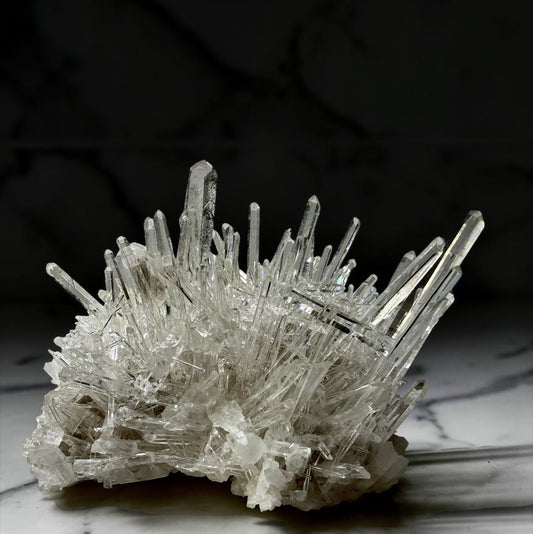 Exceptional Needle Quartz Cluster- Colombia | River Walkers Minerals