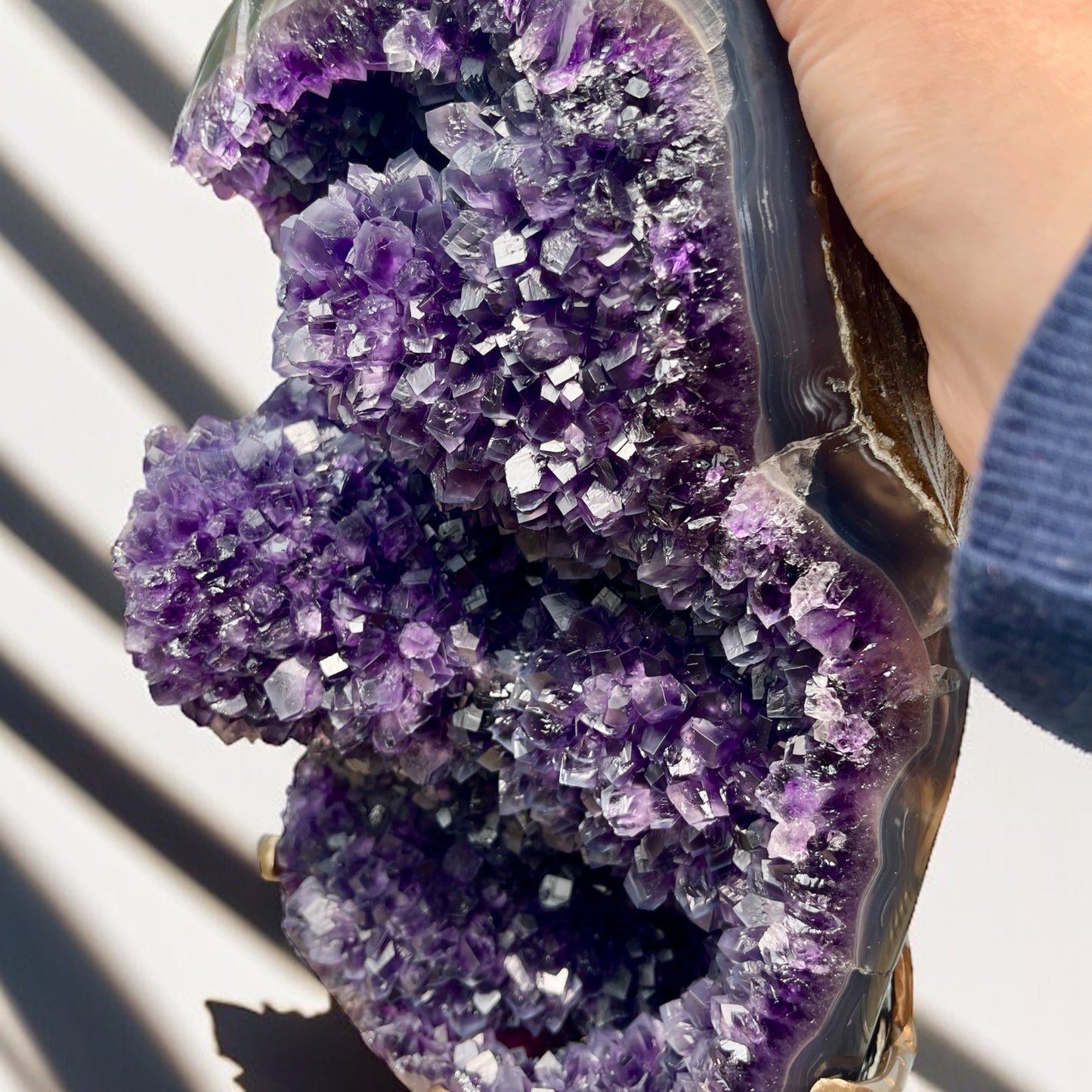 𝐓𝐡𝐞 𝐀𝐦𝐞𝐭𝐡𝐲𝐬𝐭 𝐀𝐫𝐜𝐡𝐢𝐯𝐞 | Uruguayan Color Changing Blue-Purple Amethyst Statement Piece