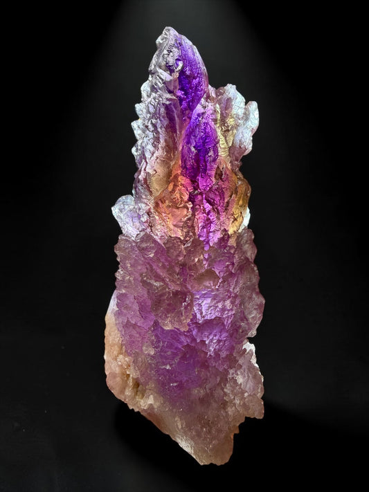 Extraordinary XL Bolivian Ametrine with Final Stage Etching- Anahí Mine | River Walkers Minerals